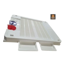 Hive Doctor 10 F White SMART BOTTOM BOARD with TRIPLE ENTRANCE DISCS & 2 TRAYS