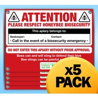 Safety Sign Large A2 Size