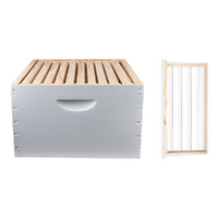 Assembled-Super-Honey Box With Assembled Wired Frames 10 Frames