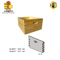 Box wood, 8 frame, ideal, premium unassembled