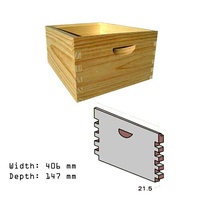 Box - wood 10 frame, ideal, premium, unassembled