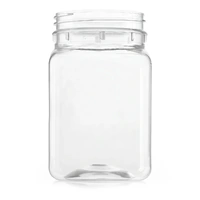 400ml Square PET jar