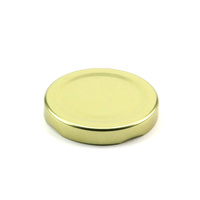 58mm metal lid, for 190ml hexagonal jars