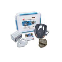 Kit 3M™ Full Facepiece Reusable Respirator 6800, Respiratory Protection, Medium