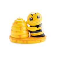 Bee and Skep Salt and Pepper Shakers