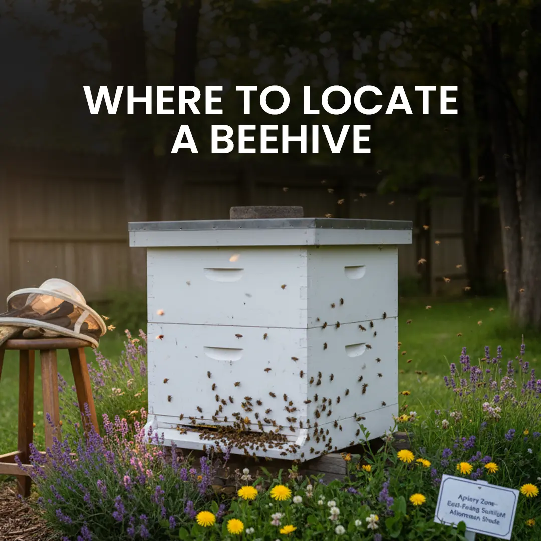 Where to Locate a Beehive: Best Beehive Placements