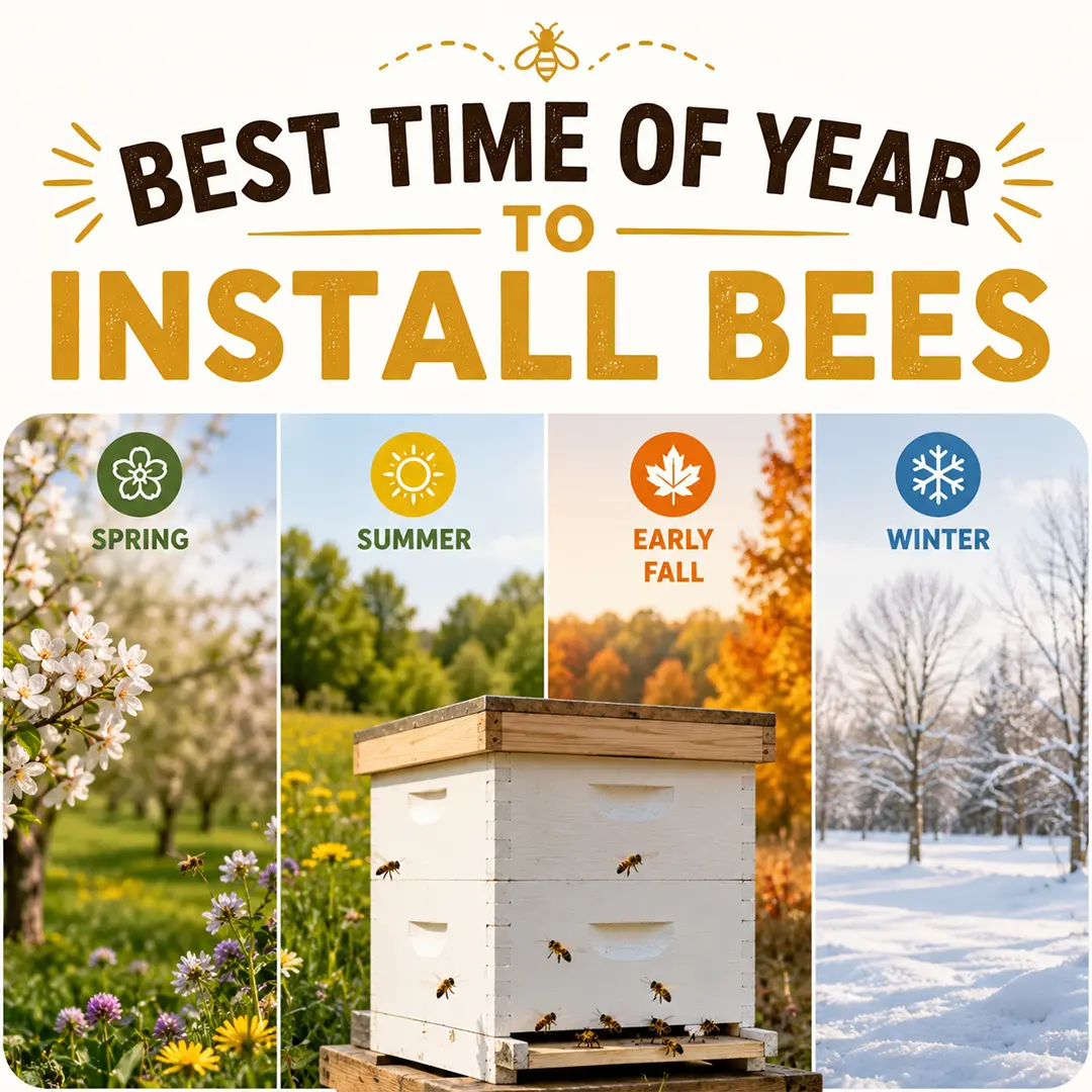 Best Time of Year to Install Bees