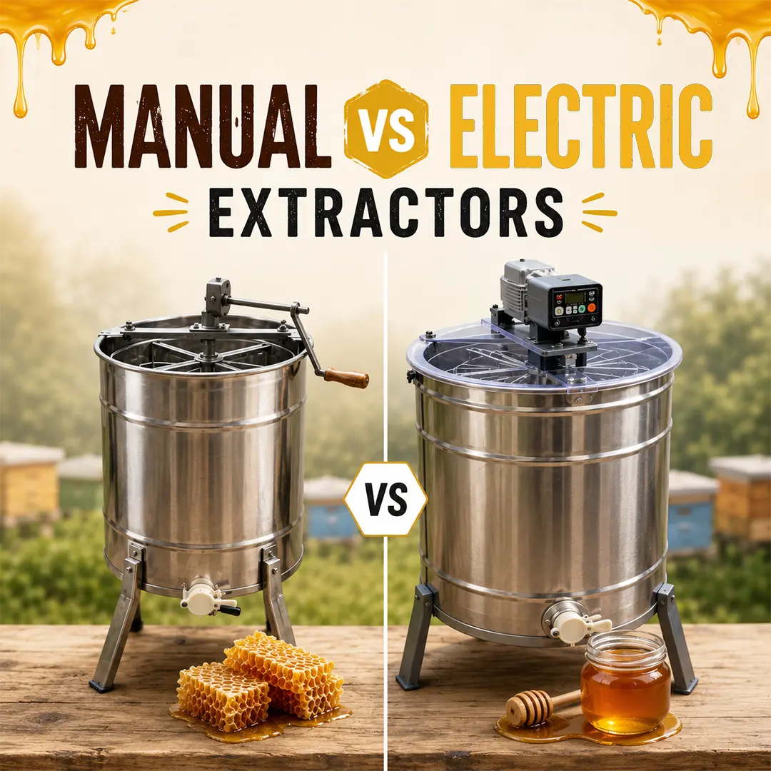 Manual vs Electric Extractors: Which Honey Extractor Is Right for You?