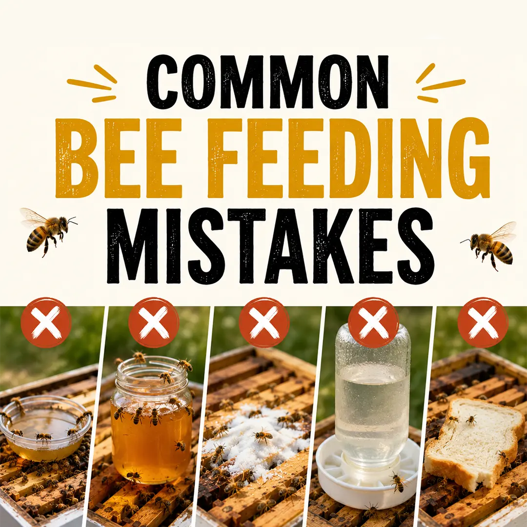 Common Bee Feeding Mistakes and How to Avoid Them