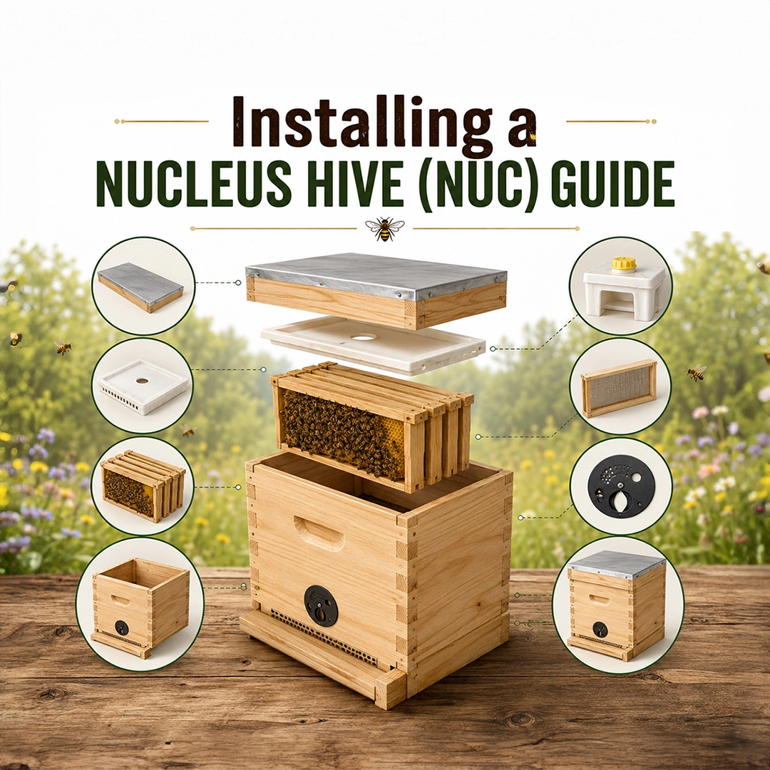 Installing a Nucleus Hive (Nuc): A Step-by-Step Guide for New Beekeepers