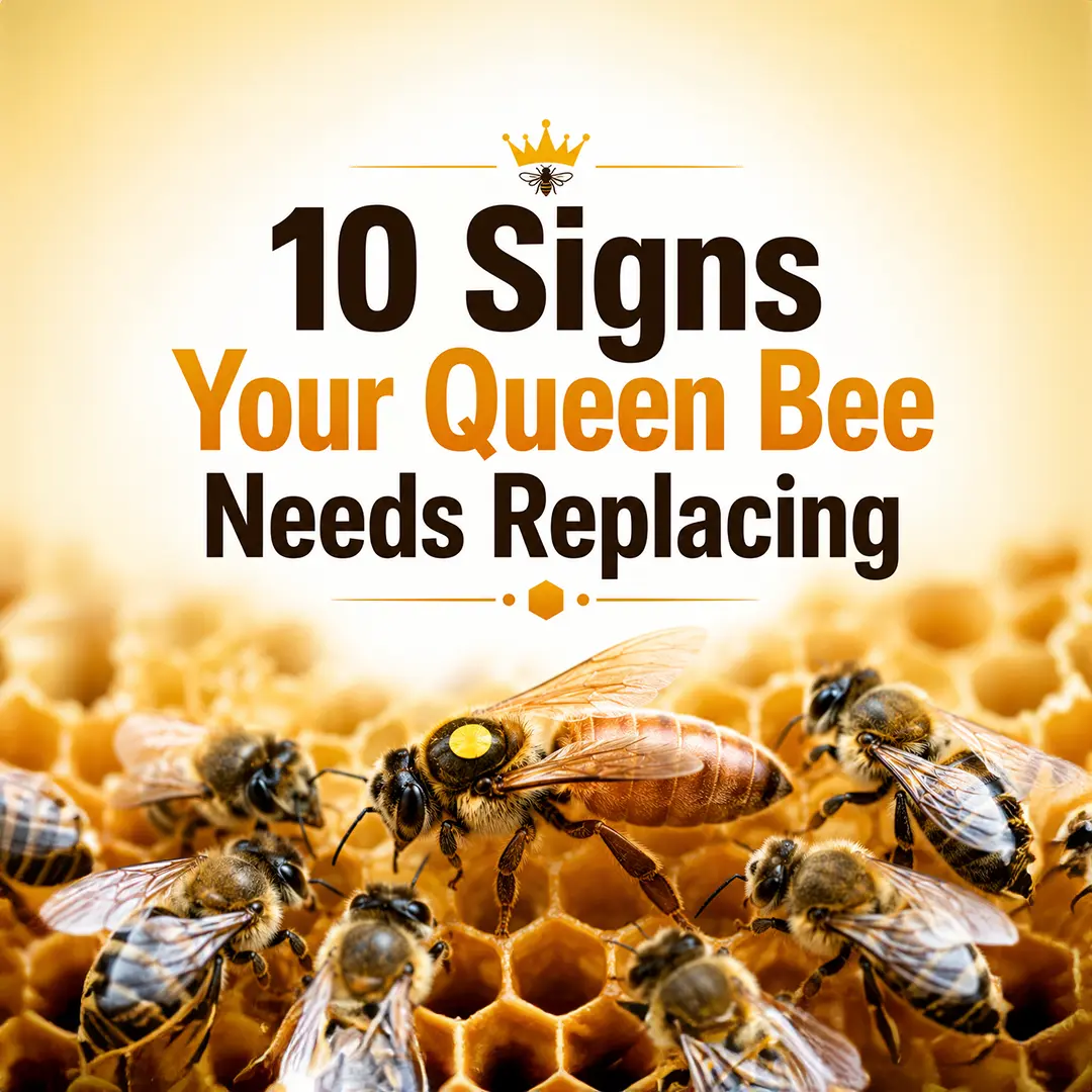 10 Signs Your Queen Bee Needs Replacing