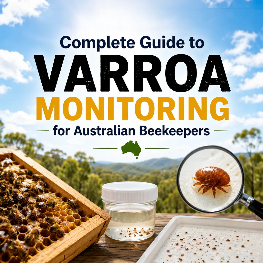 Complete Guide to Varroa Monitoring for Australian Beekeepers