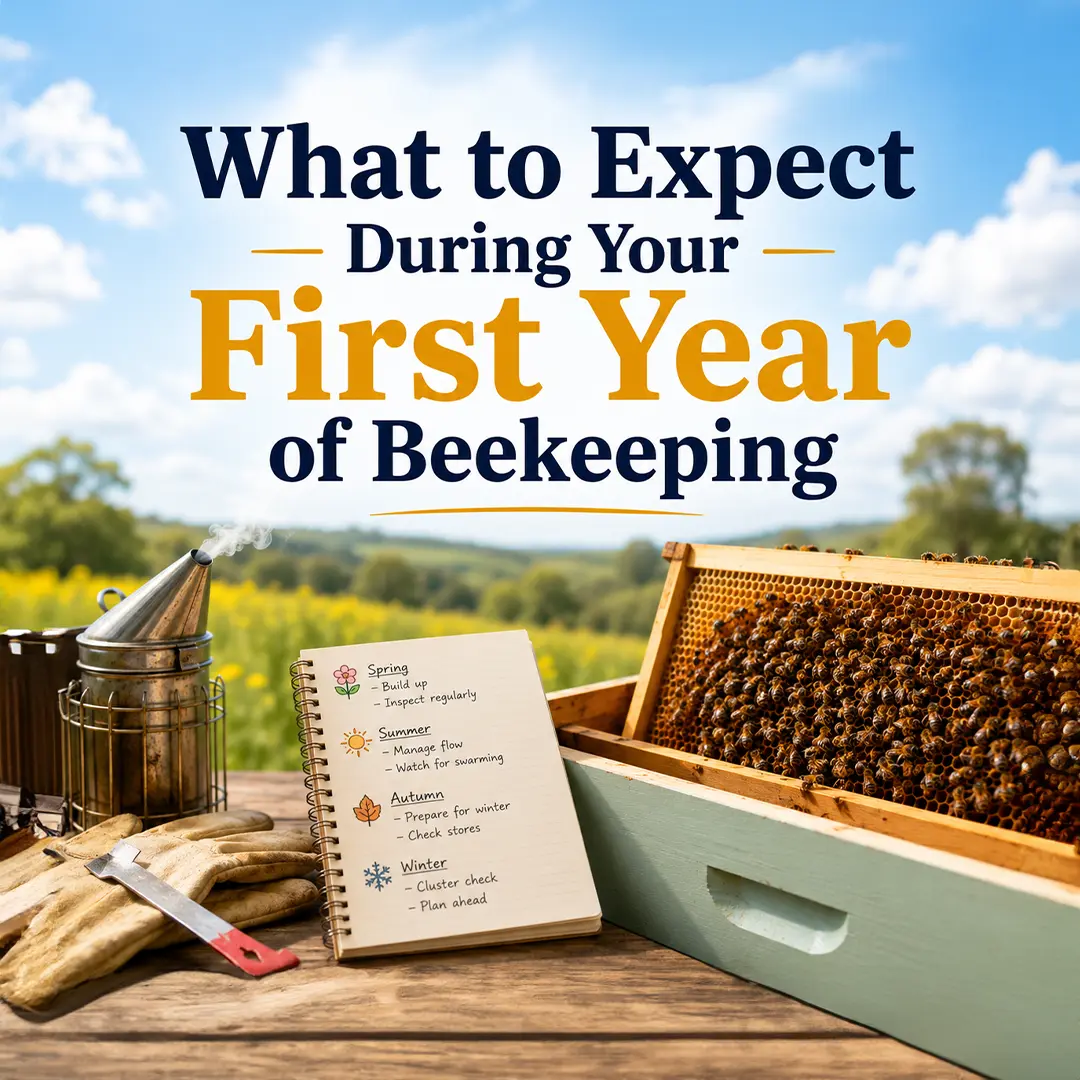 What to Expect During Your First Year of Beekeeping