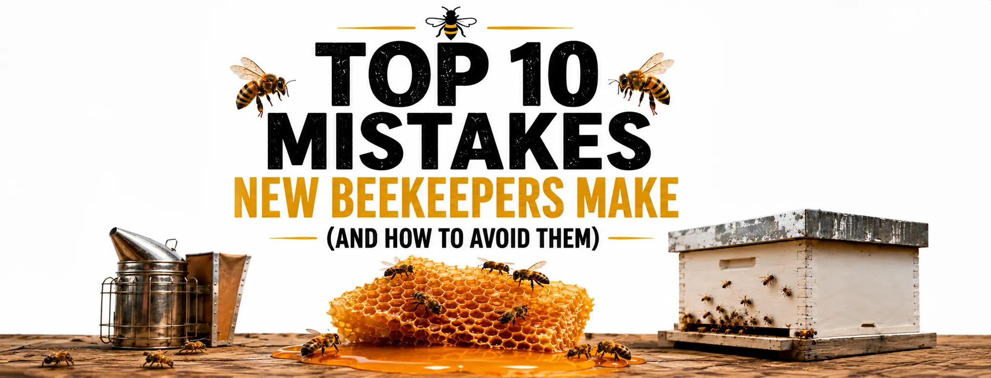 Top 10 Mistakes New Beekeepers Make And How to Avoid Them