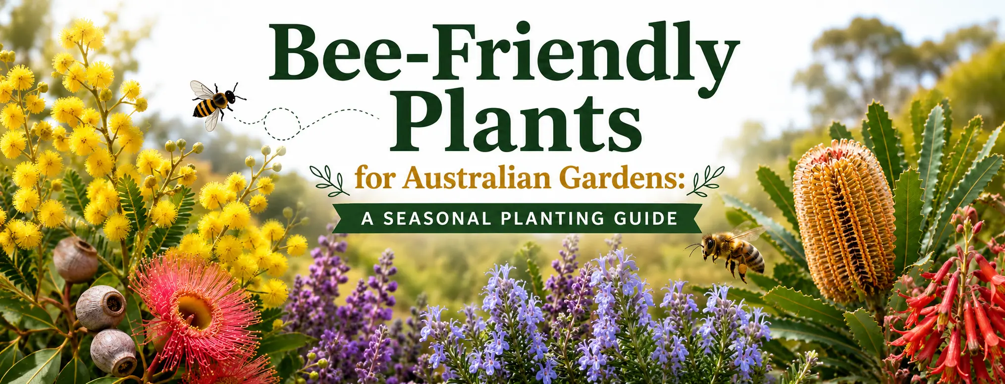 Bee-Friendly Plants for Australian Gardens: A Seasonal Planting Guide