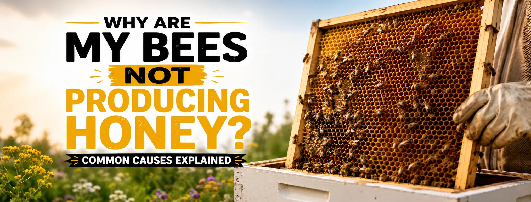 Why Are My Bees Not Producing Honey? Common Causes Explained