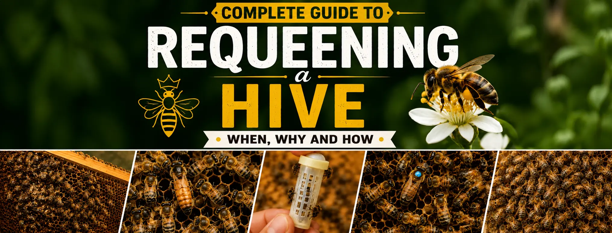 Complete Guide to Requeening a Hive